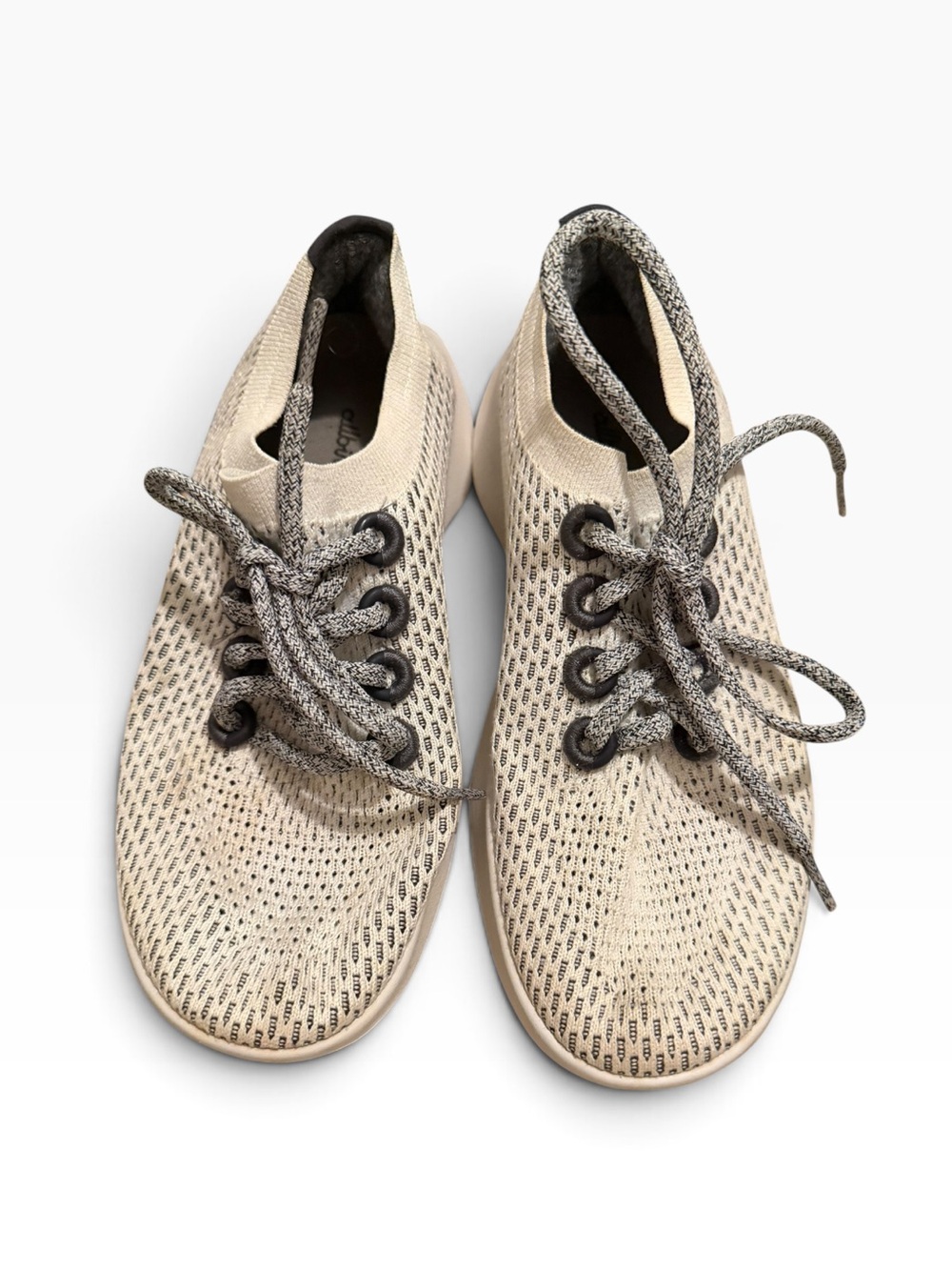 All Birds Shoes Tree Dasher 1 Running Lace Up Sneaker Quartz Light Grey W's 8 - Picture 2 of 5